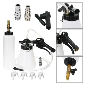 Druckluft-Bremsenentlüfter-Set mit Ersatzflasche TSX TOOL
