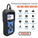 Konnwei KW350 Diagnosegerät für das komplette System für VW Audi Seat Skoda