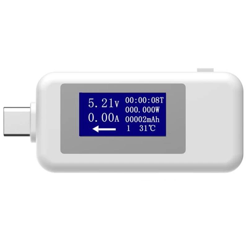 KWS1802C USB-Tester Strommessgerät USB-C mit Digitalanzeige