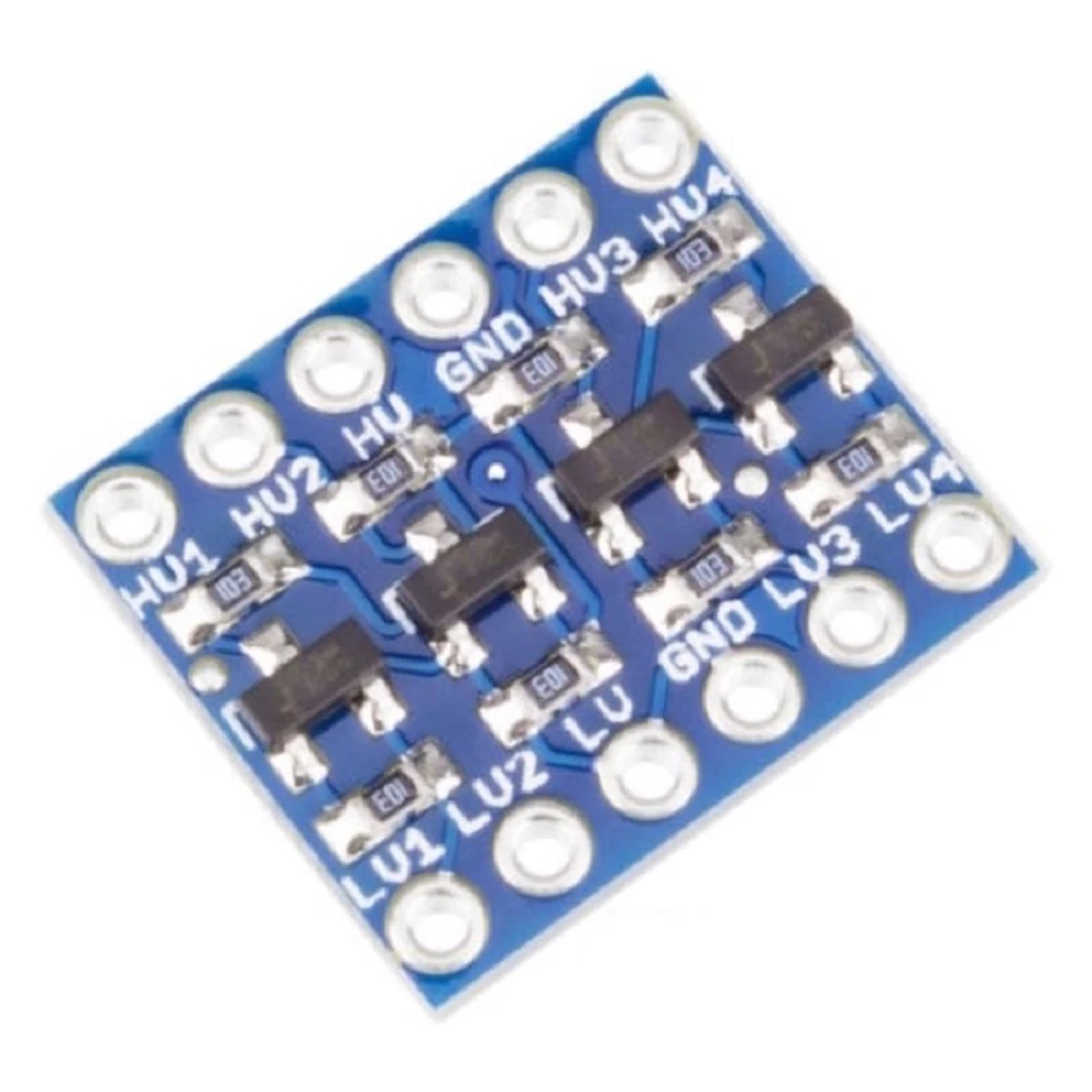 Level Shifter - Bidirektionaler 4-Kanal-Logikpegelwandler 5V auf 3.3V