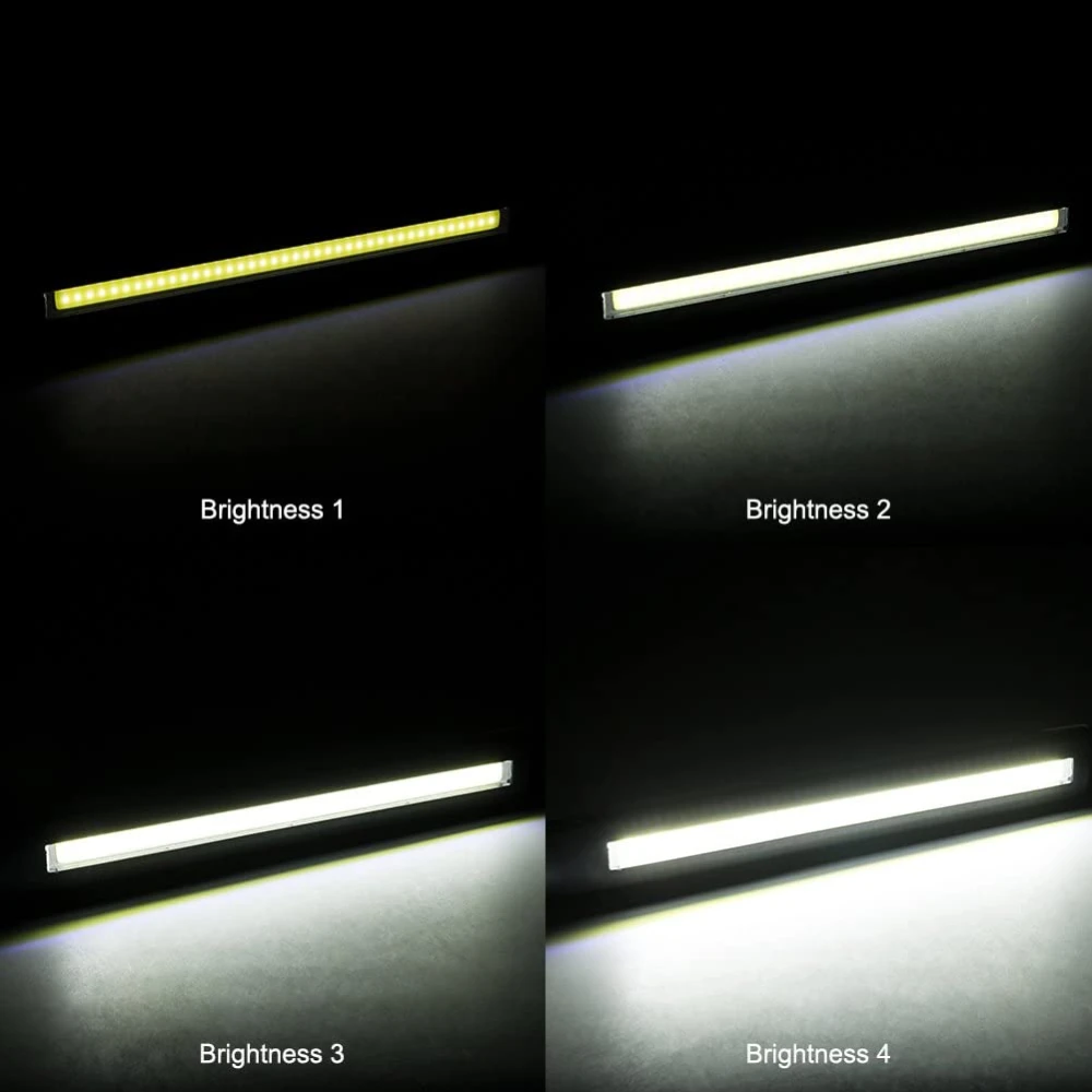 LED Werkstattlampe wiederaufladbar mit 4 Modi und Magnetfuß für Werkstatt und Auto