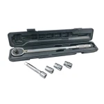 Drehmomentschlüssel 1/2'' 28-210 Nm mit Verlängerung und 3 Nüssen TSX TOOL