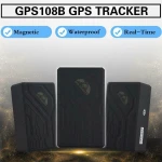GPS-Tracker mit langer Akkulaufzeit für Auto TK108B mit SOS-Alarm und Magnetfuß