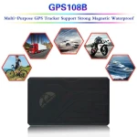 GPS-Tracker mit langer Akkulaufzeit für Auto TK108B mit SOS-Alarm und Magnetfuß