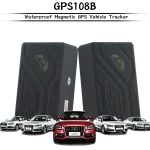 GPS-Tracker mit langer Akkulaufzeit für Auto TK108B mit SOS-Alarm und Magnetfuß