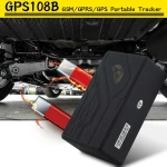 GPS-Tracker mit langer Akkulaufzeit für Auto TK108B mit SOS-Alarm und Magnetfuß