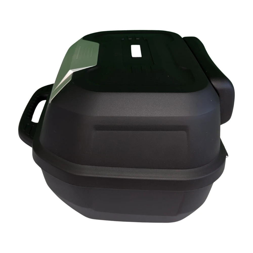 Motorrad-Topcase 47L - Universelles, abnehmbares Topcase mit Schloss und Rückenlehne