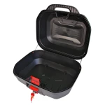 Motorrad-Topcase 47L - Universelles, abnehmbares Topcase mit Schloss und Rückenlehne