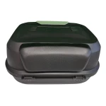 Motorrad-Topcase 47L - Universelles, abnehmbares Topcase mit Schloss und Rückenlehne