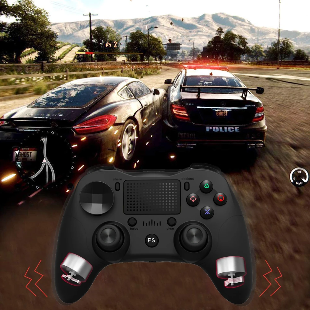 PS4-Controller Weiß kabellos DoubleShock 4 für Playstation 4