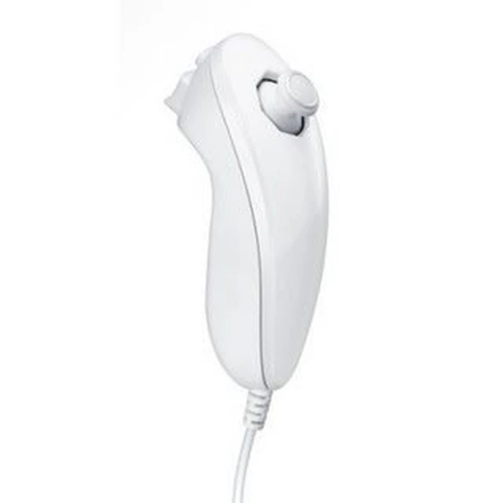 Weißer kompatibler Wii Nunchuk-Controller für präzise Steuerung