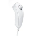 Weißer kompatibler Wii Nunchuk-Controller für präzise Steuerung
