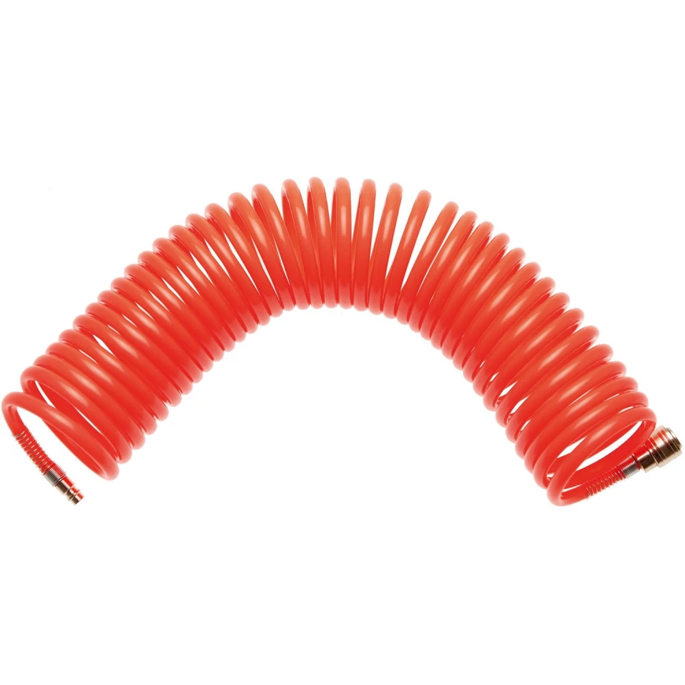 Druckluft-Spiralschlauch 1/4 12 Meter mit ASIA-Anschluss von TSX TOOL