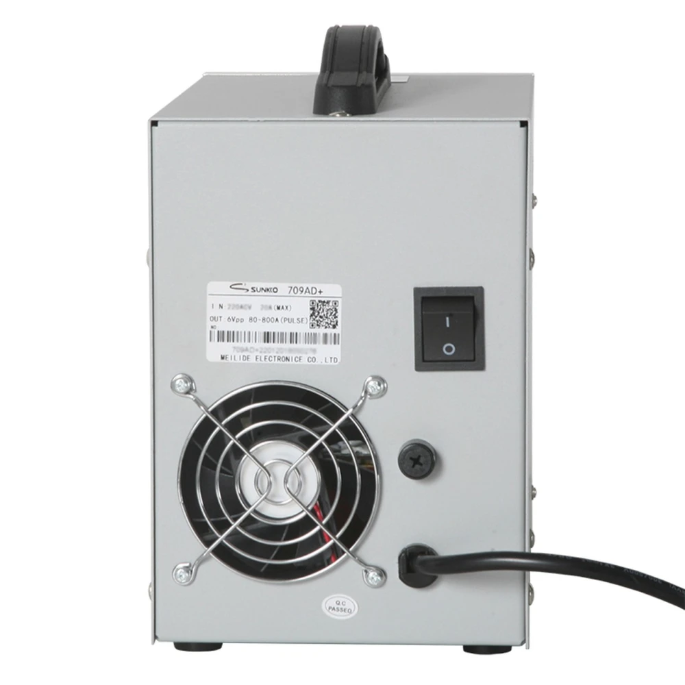 Sunkko 709AD+ 220V Punktschweißgerät mit Lötkolben für 18650 Lithium-Akku