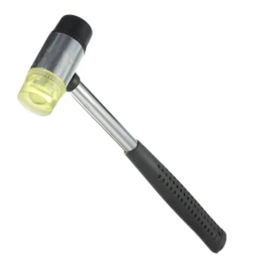 TSX TOOL Weicher, rutschfester Doppelkopf-Gummihammer für Möbel und empfindliche Materialien