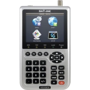 Satlink WS-6909 Digitaler TV-Messanalysator für DVB-T und DVB-S