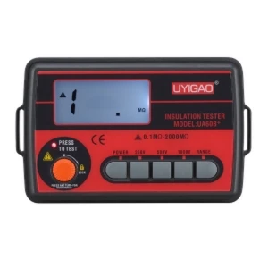 satkit Uyigao UA60B+ Isolationsmessgerät CAT III 1000 V für Widerstände bis 2000 MΩ