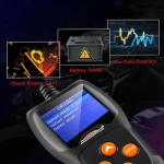 Konnwei KW600 12V Batterietester für Auto und Motorrad