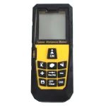 Medidor de distancia digital compacto UA40 con pantalla LCD retroiluminada