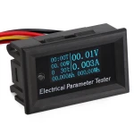 7-in-1 Energie-Messgerät mit OLED-Display DC 33V 3A von satkit
