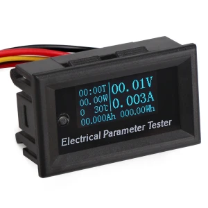 7-in-1 Energie-Messgerät mit OLED-Display DC 33V 3A von satkit