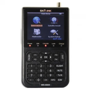 Satlink WS-6908 Satellitenmessgerät zur präzisen Ausrichtung von Satellitenschüsseln