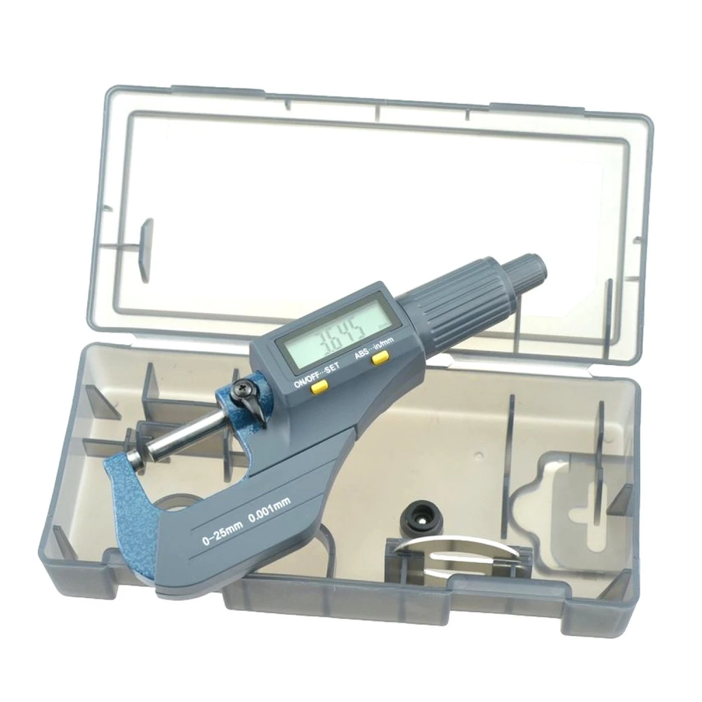 Digitales Mikrometer 25mm mit 0,001mm Genauigkeit für präzise Messungen