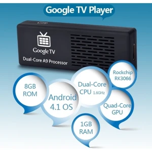 Mini PC MK808 Android Dual-Core 4.1.1 mit 1GB RAM und 8GB ROM Wi-Fi HDMI