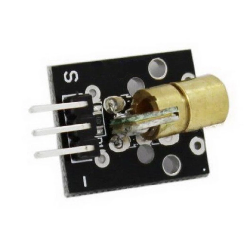 Laser-Sendemodul 5V rot 650 nm 5mW 6mm für Arduino