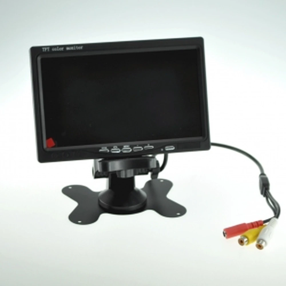 7-Zoll-Einbaumonitor fürs Auto mit 2 Videoeingängen