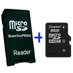 MS Pro Duo Adapter MicroSD 32GB PSP – Speicheradapter