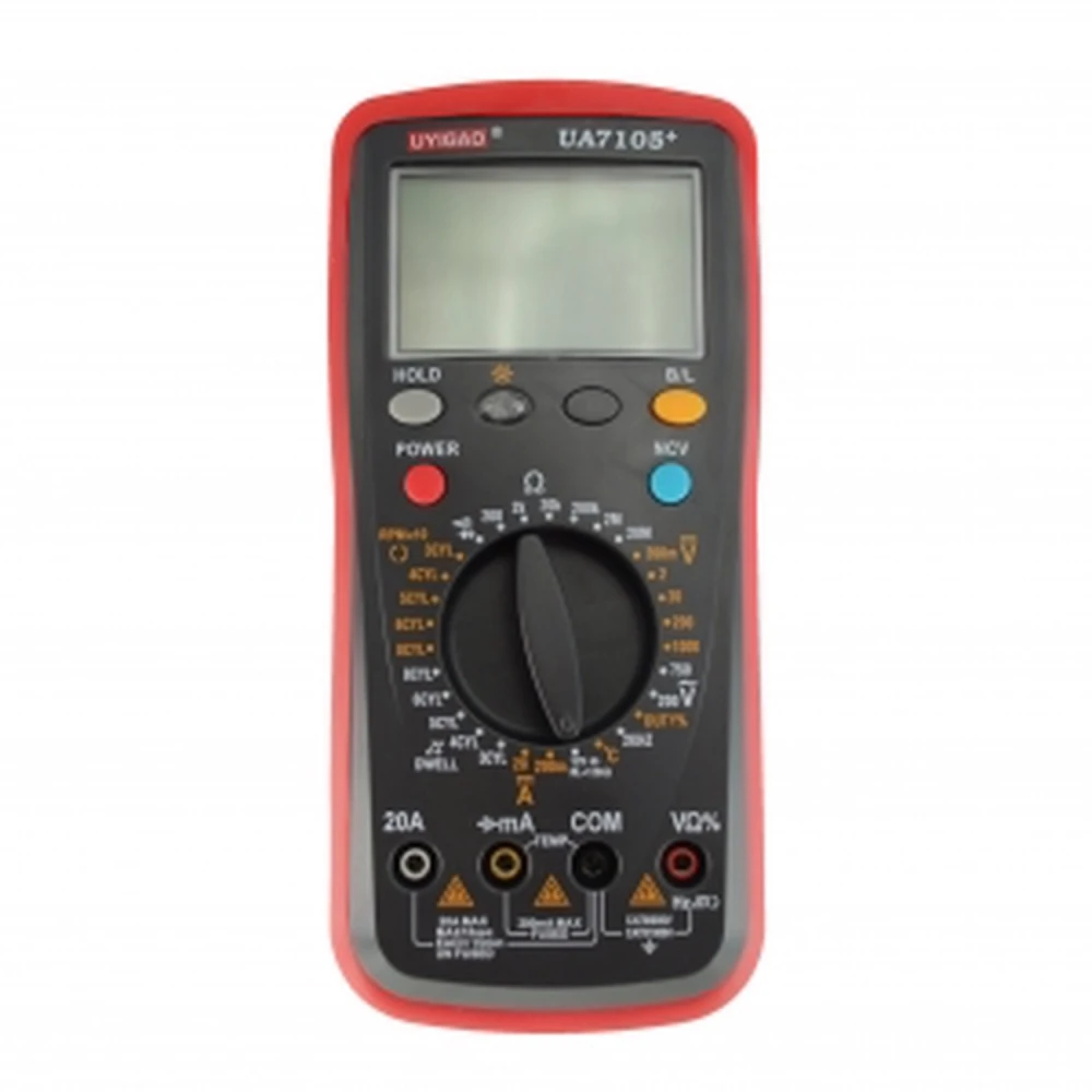 Professionelles digitales Kfz-Multimeter UA7105+ Uyigao für die Werkstatt