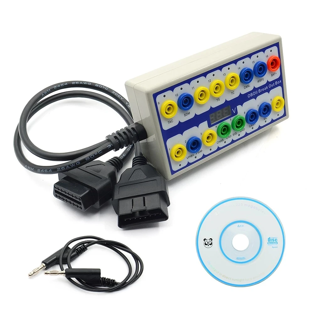 OBDII Breakout Box Protokoll-Detektor - Professionelles Diagnosewerkzeug