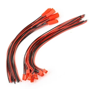 10er-Pack JST-Steckverbinder mit Kabel (5x Buchse + 5x Stecker) für Drohnen und RC