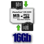 2xMicroSDHC-zu-MS-Pro-Duo-32GB-Adapter-Pack für PSP und Kamera
