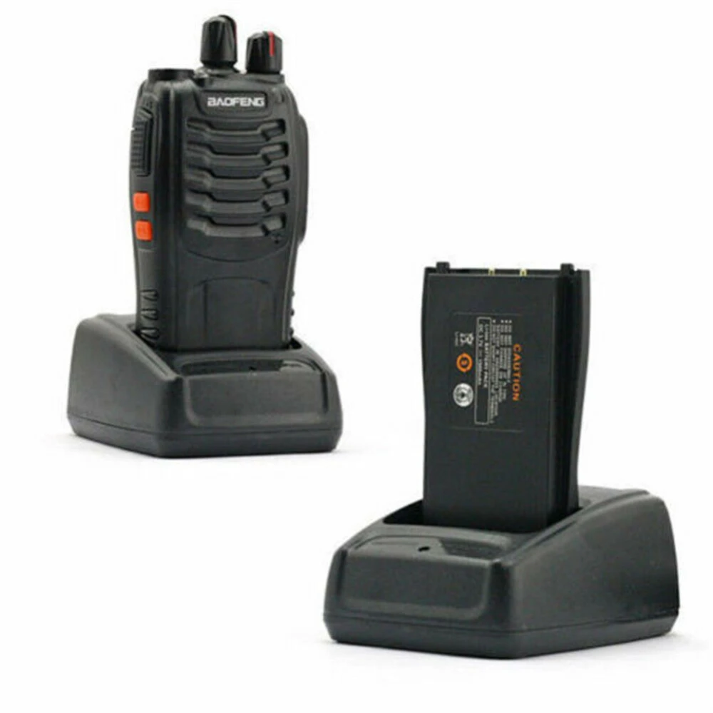2er-Set Baofeng BF-888S Dualband UHF 5W mit Headset