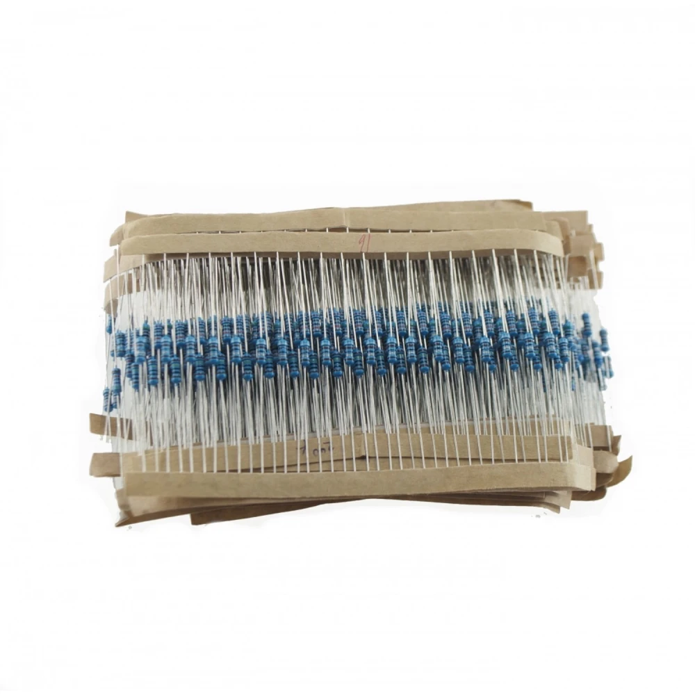 Widerstandsset 1/4W 820 Stück mit 41 Werten von 1 Ohm bis 1M Ohm