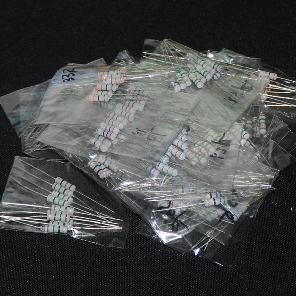 Widerstandsset 1W 230 Stück - 23 Werte von 22 Ohm bis 1M Ohm