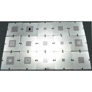 Mlink Stencils-Set 90x90 für Konsolen MK-15 HT-90 - Reparaturschablonen