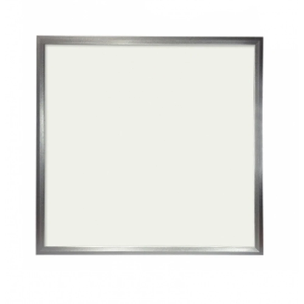 LED-Panel Slim 60x60cm 48W Warmweiß 3000K mit Silberrahmen