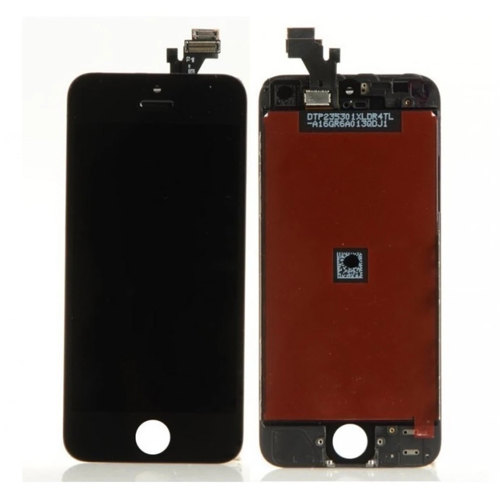 Repuesto pantalla iPhone 5 digitalizador negro listo para instalación