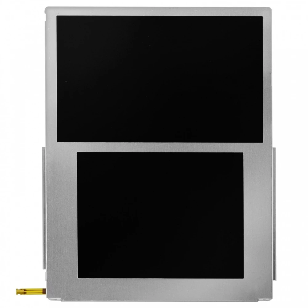 Originales Nintendo 2DS LCD-Ersatzdisplay oben und unten