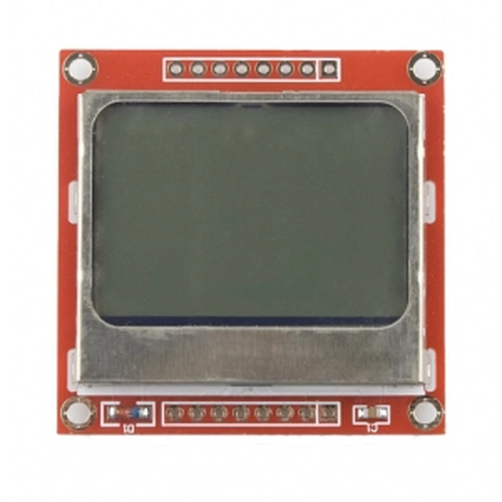 LCD-Display Nokia 5110 Arduino kompatibel 84x48 für Elektronikprojekte