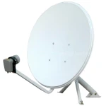 60cm Satellitenschüssel mit Halterung für Satelliten-TV - LNB nicht enthalten