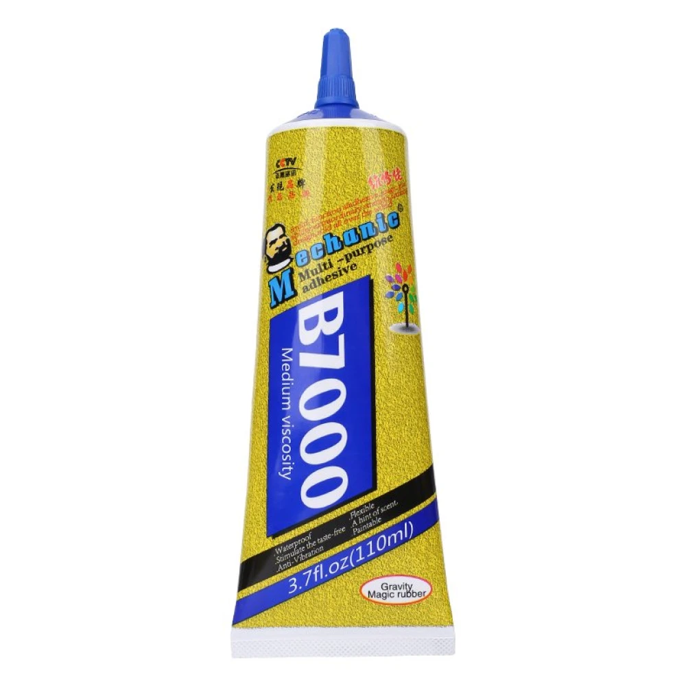 B7000 Kleber 110ml transparent - Mehrzweckkleber für Reparatur und Elektronik