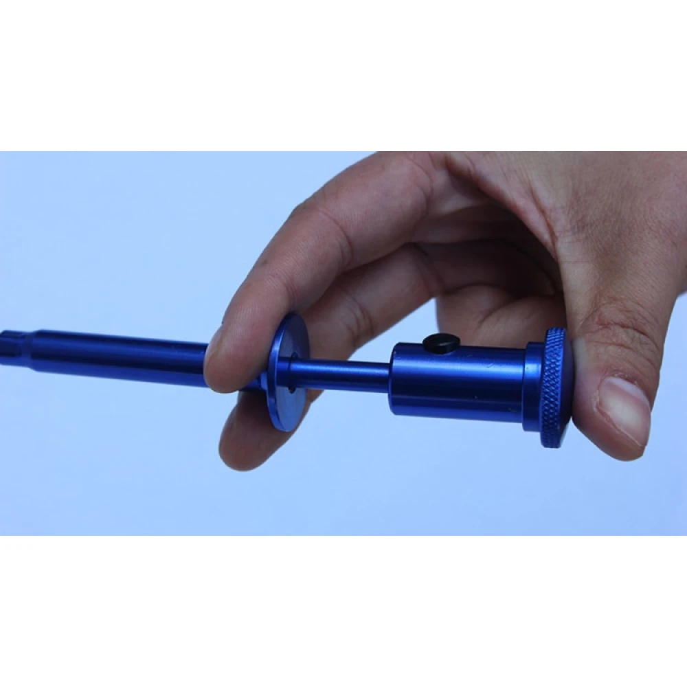 Herramienta de garra magnética flexible con luz LED para recoger tornillos y piezas pequeñas