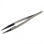 Antistatische Pinzette Vetus ESD-249, gerade Spitze, antimagnetisch