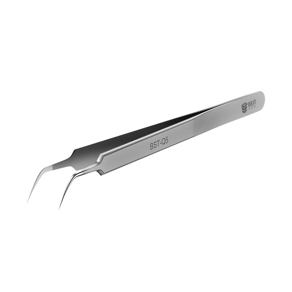 Best Q5 gebogene Präzisionspinzette für Elektronik