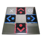 Metall-Tanzmatte TX-1501 kompatibel mit PS2, XBOX und PC