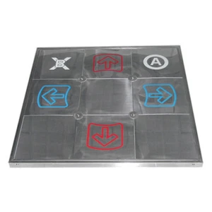 Metall-Tanzmatte TX-4000 kompatibel mit PS2, XBOX und PC
